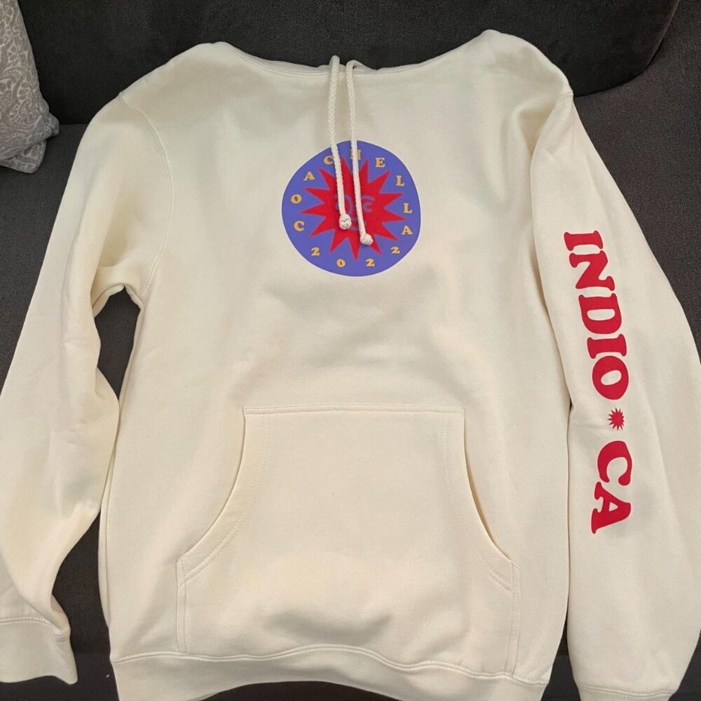 Small Tan Official Coachella 2022 Hoodie